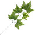 [68s38201] Gałązka liście dekoracyjne zielone 55cm