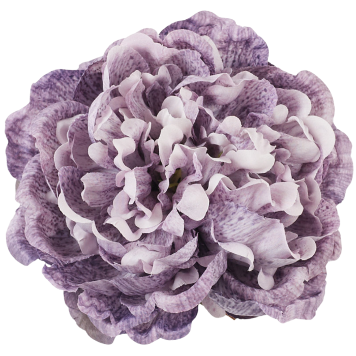 [68b3521] Główka kwiatowa peonia 15cm fioletowa cieniowana