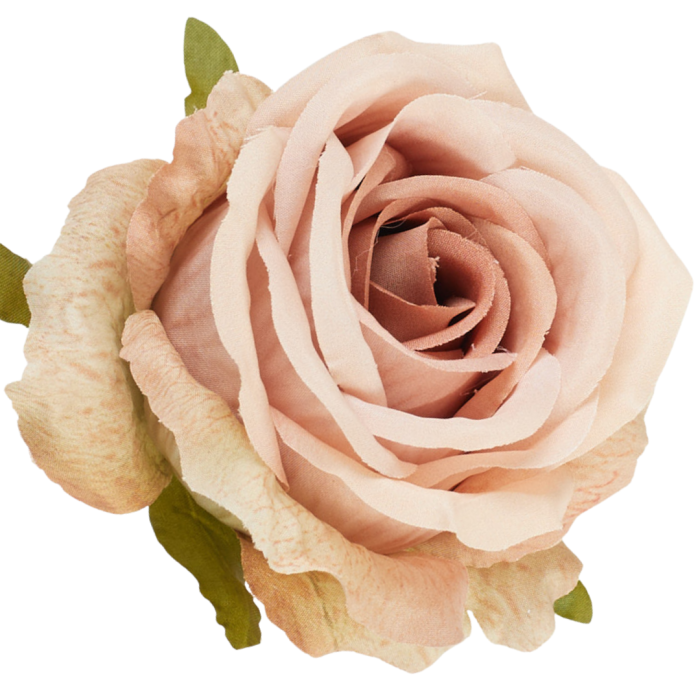 [68b5154] Róża główka wyrobowa 9cm cappuccino