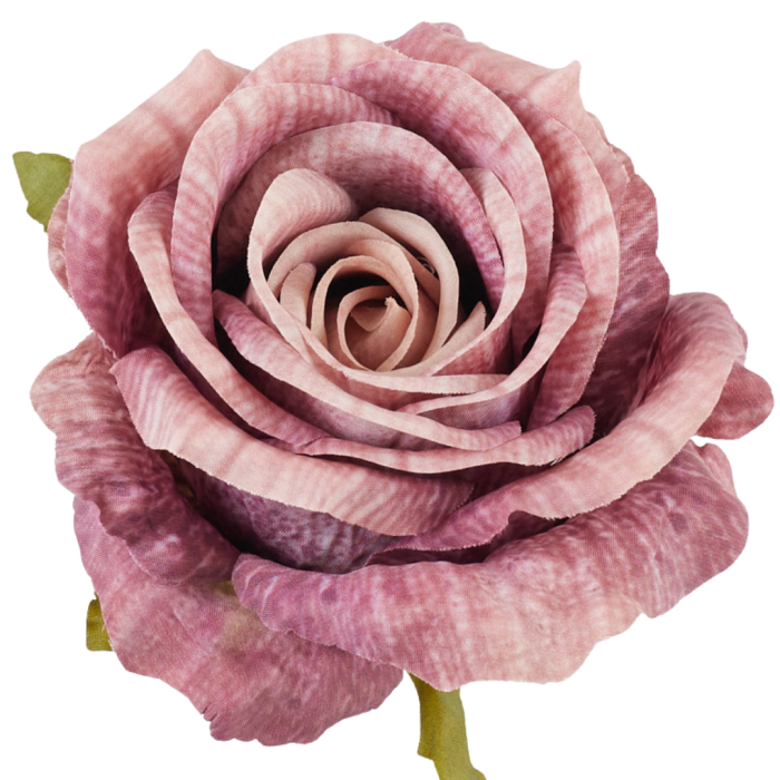 [68b51116] Róża główka wyrobowa 9cm ciemoróżowa