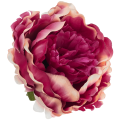 [w03024] Główka kwiatowa peonia duża 12cm trójkolorowa