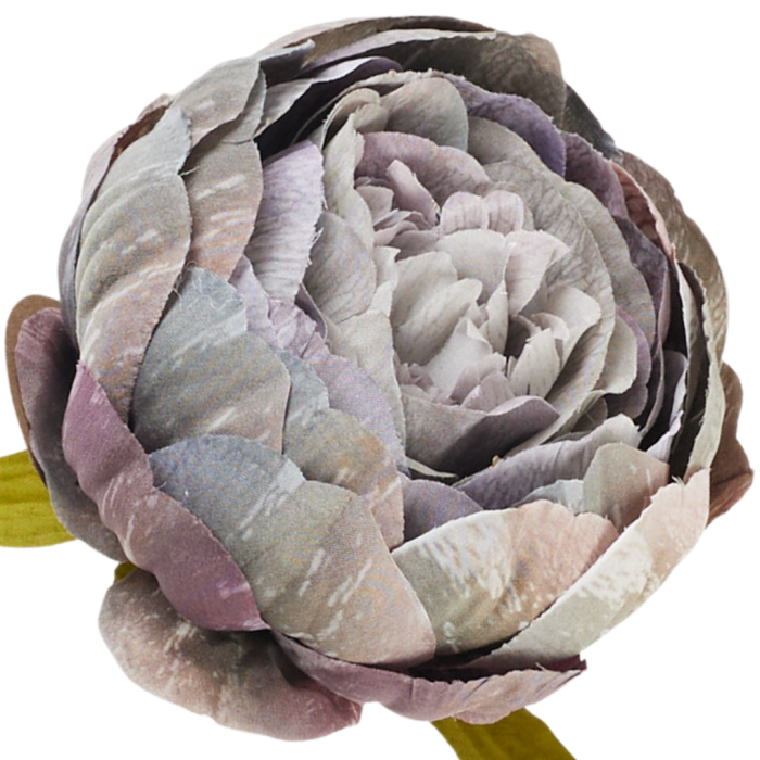 [wb3926] Główka kwiatowa peonia 9cm kolorowa cieniowana
