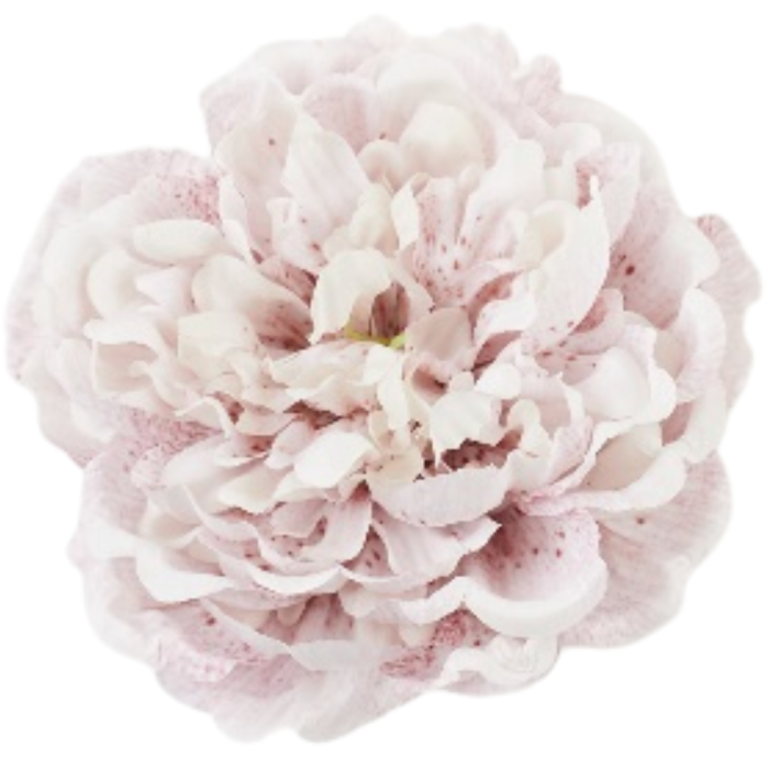 [68b3509] Główka kwiatowa peonia 15cm jasnojagodowa