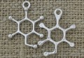 Zawieszka mała związek chemiczny kolor srebra