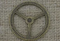 Element ozdobny steampunk tryb kolor brąz 34mm