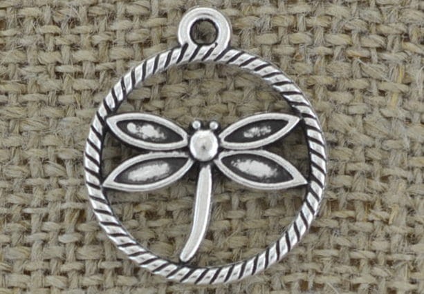  [307478] Zawieszka ważka kolor srebrny