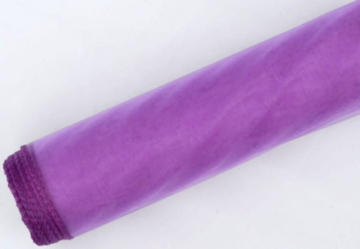 [840013] Organza obszyta na rolce 40cm 9m VIOLET