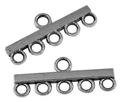 Łącznik klasyczny końcówka srebrna