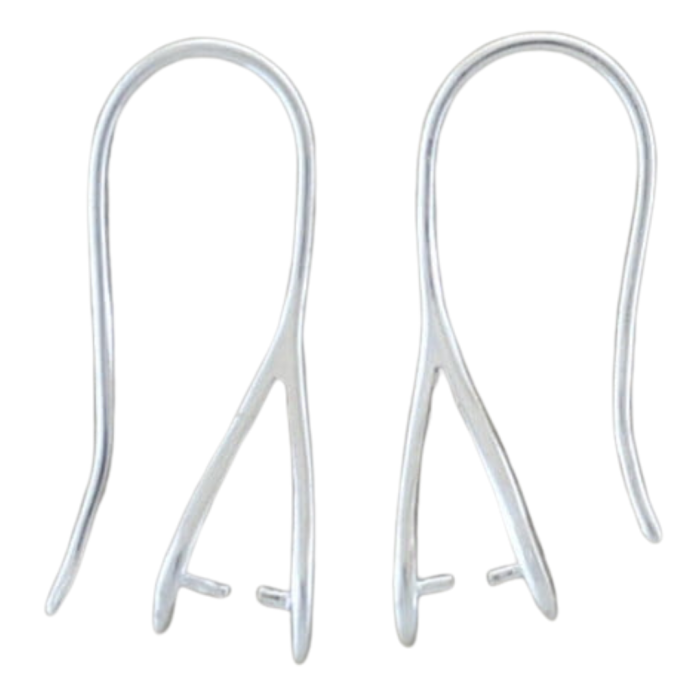 [40470] Bigle klasyczne w kolorze srebrnym