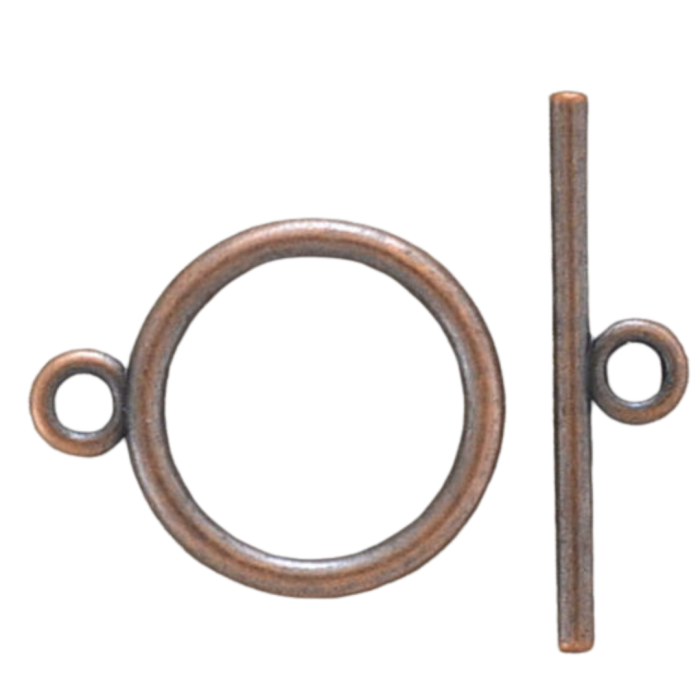 [-1505] Zapięcie amerykańskie miedziane 2szt