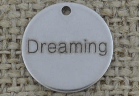 Zawieszka ze stali nierdzewnej "Dreaming"