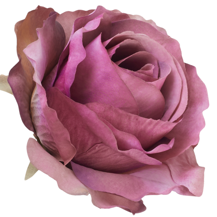 [68b72010] Róża główka wyrobowa 10cm buraczkowa