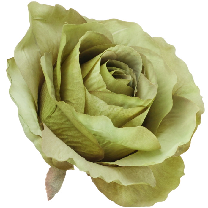 [68b72016] Róża główka wyrobowa 10cm zielona