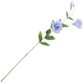 [68g2910] Gałązka kwiatowa eustoma błękitna 82cm