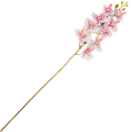 [68tp0103] Gałązka storczyka 9 kwiatów kremowo- różowa 95cm