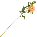 [68tg0503] Gałązka kwiatowa róża żółta 61cm