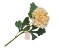 [68tg0702] Gałązka kwiatowa dalia waniliowa 55cm