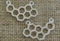 [312237] Element ozdobny związek chemiczny srebrny