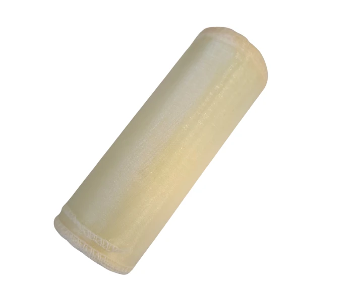 [821002] Organza obszyta na rolce 12cm 9m CREAM