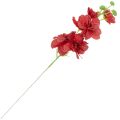 [wb18221] Gałązka kwiatowa ostróżka 42cm czerwona