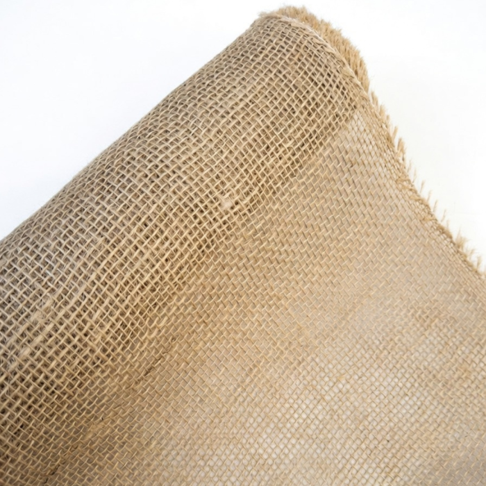 [74180] Tkanina jutowa rzadka naturalna 50cm 5mb