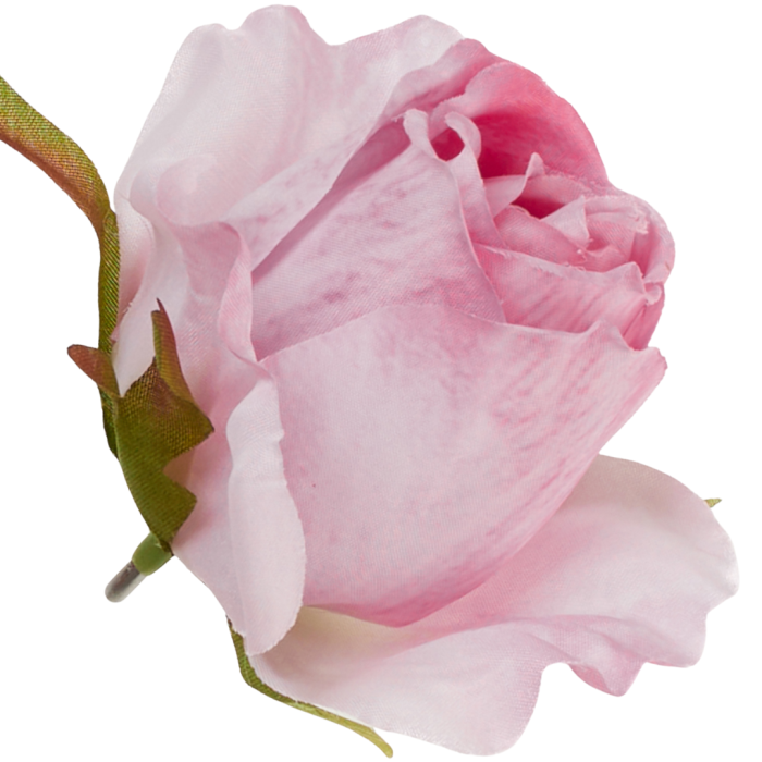 [68b7704] Róża wyrobowa pączek 6,5cm jasnoróżowa