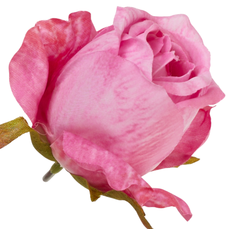 [68b7705] Róża wyrobowa pączek 6,5cm różowa