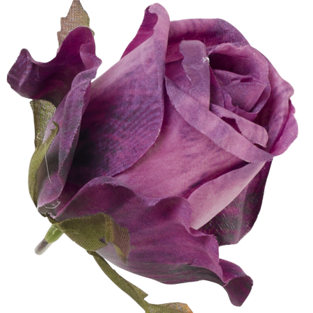 [68b7719] Róża wyrobowa pączek 6,5cm magenta