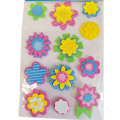 [594148] Naklejki z pianki mix z kwiatkami