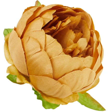 [wb50225a] Główka kwiatowa peonia 8cm miodowa