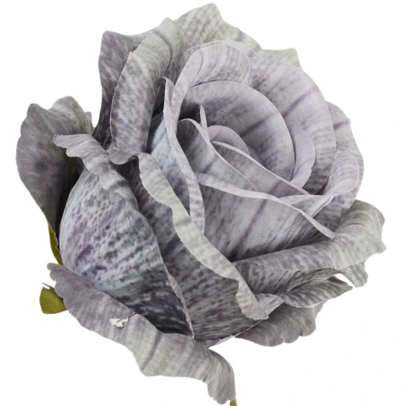 [68b51115] Róża główka wyrobowa 9cm wrzosowo-miętowa