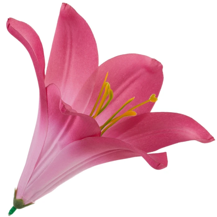 [68b276013] Główka kwiatowa lilia 16cm różowa