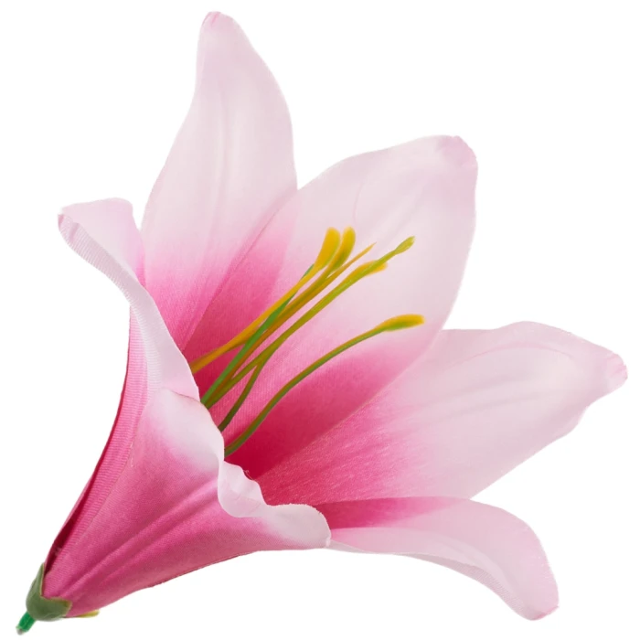 [68b276014] Główka kwiatowa lilia 16cm jasnoróżowa