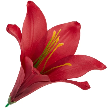 [68b276017] Główka kwiatowa lilia 16cm malinowa