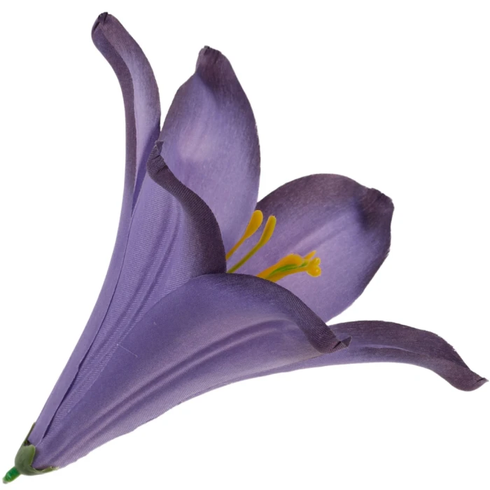 [68b276026] Główka kwiatowa lilia 16cm fioletowa