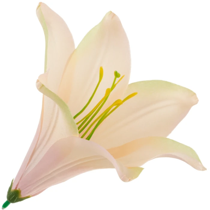 [68b276033] Główka kwiatowa lilia 16cm brzoskwiniowa