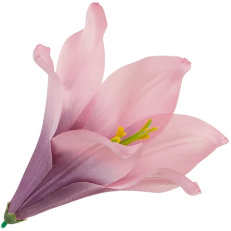 [68b276036] Główka kwiatowa lilia 16cm fioletowo- różowa