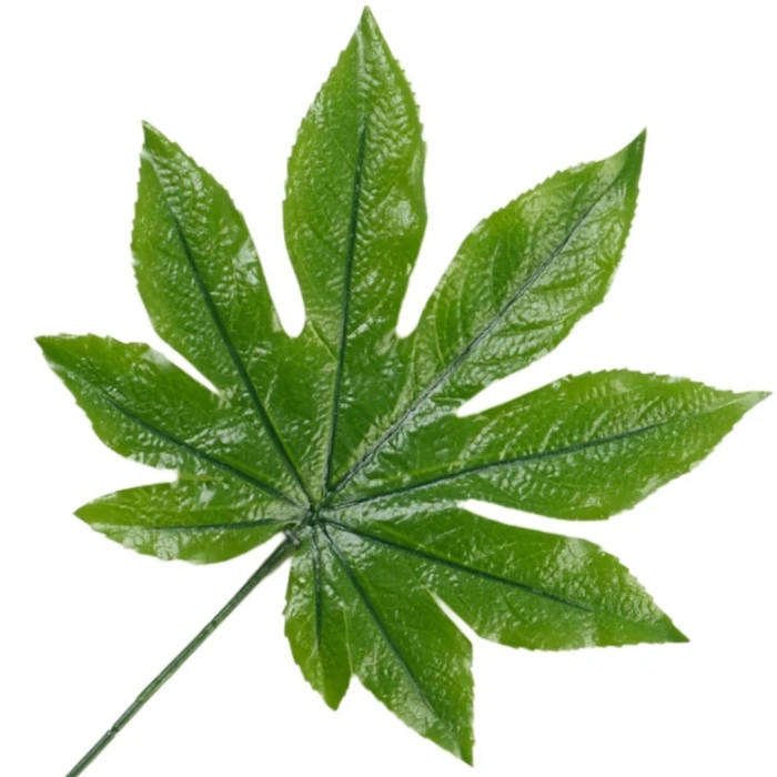[68se76801] Liść dekoracyjny zielony aralia XXcm