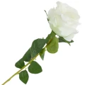 [68b5902] Róża na gałązce 59cm ecru