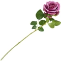 [68b5920] Róża na gałązce 59cm fioletowa
