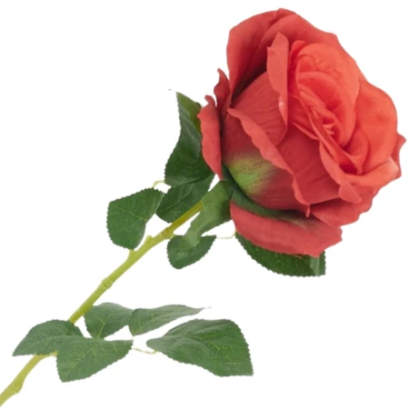 [68b5929] Róża na gałązce 59cm czerwona