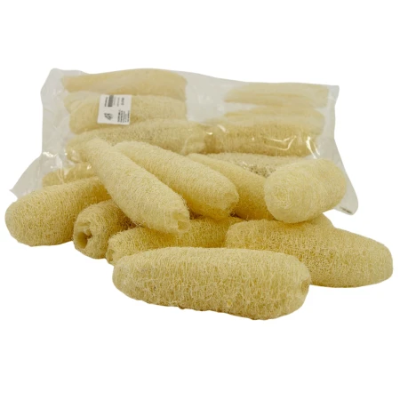 [59026] Luffa trukwa wybielona gąbka 16-20cm