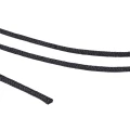 [73859] Sznurek nylonowy jubilerski 0,8mm czarny 45m