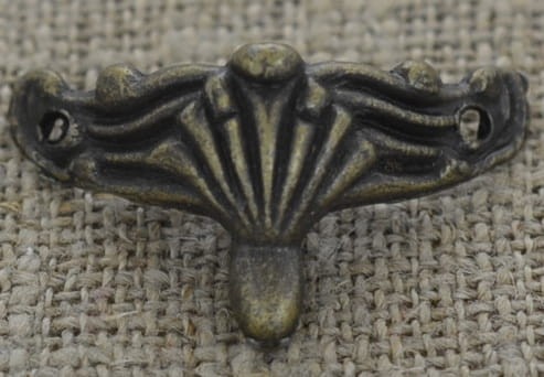 [k0506] Nóżka do szkatułki w kolorze brązu 28*20mm