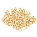 [27162] Koralik ze stali nierdzewnej złoty 3x2,5mm
