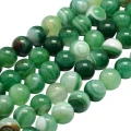 [240209] Kamień naturalny agat 8mm zielony