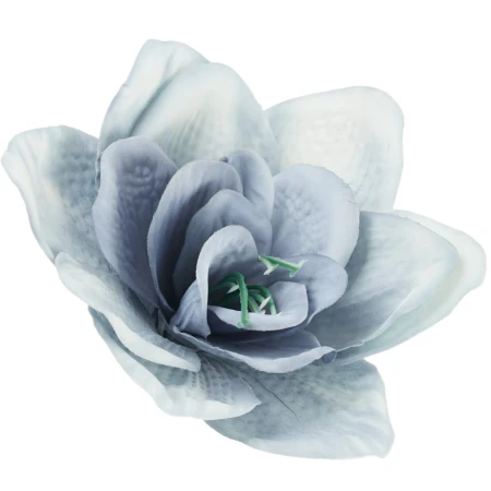 [68b8106] Główka kwiatowa clivia 16cm błękitno-dżinsowa