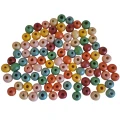 [87317] Koraliki drewniane kolorowe pastelowe 6mm 100szt