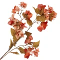 [68al14206] Gałązka jesienna bugenwilla 95cm pomarańczowo- czerwona