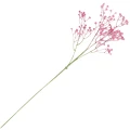 [68al8601] Gałązka kwiatowa gipsówka różowa 63cm